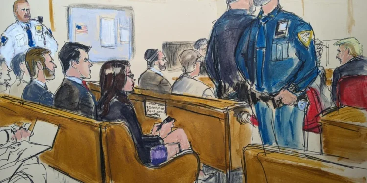 Veteran sketch artists have never seen a trial like Trump’s