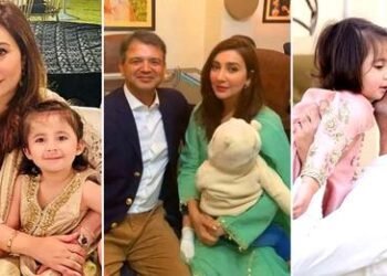 Aisha Khan spends time with her husband at home