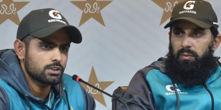 Misbah-ul-Haq Expresses Concerns Over Babar Azam’s Performance in World Cups